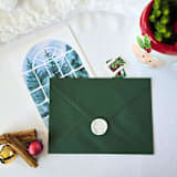 "Let it Snow- Customizable Color- Set of 25 Hand-crafted Wax Seals" - Wax Seals in multicolor by Inkspiringletters
