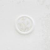 "Beige Daisies Wax Seals | Set of 25" - Wax Seals in beige by Clove and Cedar Design