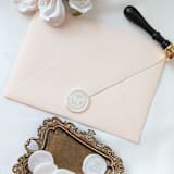 "Hummingbird- Customizable Color- Set of 25 Hand-crafted Wax Seals" - Wax Seals in multicolor by Inkspiringletters