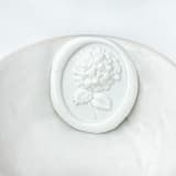 "Hydrangea 3D Wax Seal Pack of 10, Customizable" - Wax Seals in multicolorassorted-colors by Abby Choi