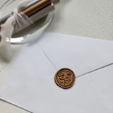 "Customizable Color Sunrise Scenery Self-adhesive Wax Seals, Set of 5" - Wax Seals in multicolorassorted-colors by MC silverlinings