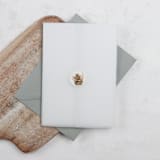"Pinecone with Berries Wax Seals for Holiday Cards and Wedding Invites | Set of 25" - Wax Seals in brown by Clove and Cedar Design