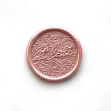 "At Last Wax Seal in Blush, Pack of 10" - Wax Seals in pink by Abby Choi
