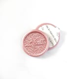 "At Last Wax Seal in Blush, Pack of 10" - Wax Seals in pink by Abby Choi