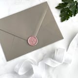 "At Last Wax Seal in Blush, Pack of 10" - Wax Seals in pink by Abby Choi