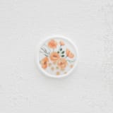 "Orange Poppies Wax Seals | Set of 25" - Wax Seals in orange by Clove and Cedar Design