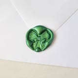 "Bow - Customizable Color- Set of 25  Hand-crafted Wax Seals" - Wax Seals in multicolor by Inkspiringletters