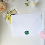 "Bow - Customizable Color- Set of 25  Hand-crafted Wax Seals" - Wax Seals in multicolor by Inkspiringletters