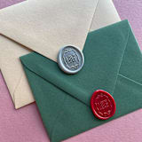 "Sealed with Love Wax Seal Sticker - Pack of 10" - Wax Seals in multicolorassorted-colors by Eva Tadros