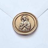 "Mary- Customizable Color- Set of 25 Hand-crafted Wax Seals" - Wax Seals in multicolor by Inkspiringletters