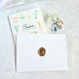 "Spicy Margarita- Customizable Color- Set of 25 Hand-crafted Wax Seals" - Wax Seals in multicolor by Inkspiringletters