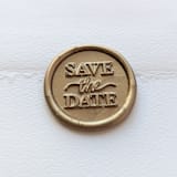 "Save the Date- Customizable Color- Set of 25 Hand-crafted Wax Seals" - Wax Seals in multicolor by Inkspiringletters