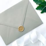 "Bow Wax Seal in Prosecco Pack of 10" - Wax Seals in gold by Abby Choi