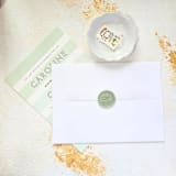 "Oh Baby! -Customizable Color- Set of 25 Hand-crafted Wax Seals" - Wax Seals in multicolor by Inkspiringletters