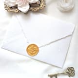 "Fleur-de-lis-  Customizable- Set of 25 of Hand-crafted Wax Seals" - Wax Seals in multicolor by Inkspiringletters