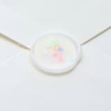 "Star Glitter- Customizable - Hand-Crafted Wax Seals- Set of 25" - Wax Seals in multicolor by Inkspiringletters