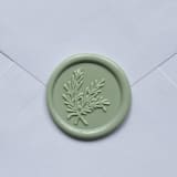"Customizable Color Rosemary Self-adhesive Wax Seals, Set of 5" - Wax Seals in multicolorassorted-colors by MC silverlinings