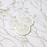 "Custom Hibiscus Monogram Wax Seals | Set of 25" - Wax Seals in multicolor by Clove and Cedar Design