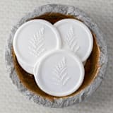 "English Garden (Sold in Sets of 10)" - Wax Seals in white by Lindsey Cain