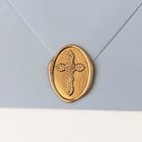 "Cross- Customizable Color- Set of 25 Hand-crafted Wax Seals" - Wax Seals in multicolor by Inkspiringletters