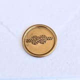 "Infinity knot- Customizable Color- Set of 25 Hand-crafted Wax Seals" - Wax Seals in multicolor by Inkspiringletters