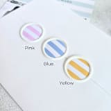 "Stripes- Customizable Color- Set of 25 Hand-crafted Wax Seals" - Wax Seals in multicolor by Inkspiringletters