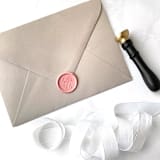 "RSVP Wax Seal in Blush Pack of 10" - Wax Seals in pink by Abby Choi