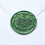 "Mistletoe Christmas- Customizable Color- Set of 25 Hand-crafted Wax Seals" - Wax Seals in multicolor by Inkspiringletters