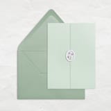 "Fine Art Wax Seals // Lilac Lillies (Set of 3)" - Wax Seals in purple by Clover and Lamb