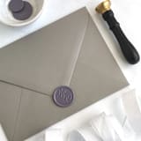 "Miss to Mrs Wax Seals in Lavender Pack of 10" - Wax Seals in purple by Abby Choi