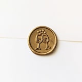 "Bubbly- Customizable Color- Set of 25 Hand-crafted Wax Seals" - Wax Seals in multicolor by Inkspiringletters
