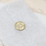 "Custom with Love Wax Seals | Set of 50" - Wax Seals in multicolorassorted-colors by Clove and Cedar Design