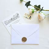 "Arabesque Medallion- Customizable Color- Set of 25 Hand-crafted Wax Seals" - Wax Seals in multicolor by Inkspiringletters