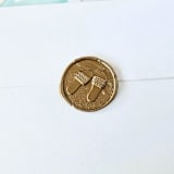 "Poolside- Customizable Color- Set of 25 Hand-crafted Wax Seals" - Wax Seals in multicolor by Inkspiringletters