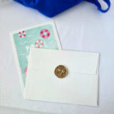 "Poolside- Customizable Color- Set of 25 Hand-crafted Wax Seals" - Wax Seals in multicolor by Inkspiringletters