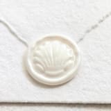 "Dome Shell- Hand-crafted Wax Seals - Customizable Color- Set of 25" - Wax Seals in multicolor by Inkspiringletters