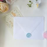 "Baby Feet- Customizable Color- Set of 25 Hand-crafted Wax Seals" - Wax Seals in multicolor by Inkspiringletters