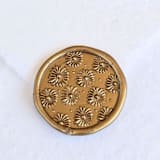 "Mini Daisies- Customizable Color- Set of 25 Hand-crafted Wax Seals" - Wax Seals in multicolor by Inkspiringletters