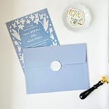 "Mini Daisies- Customizable Color- Set of 25 Hand-crafted Wax Seals" - Wax Seals in multicolor by Inkspiringletters