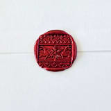 "On Dasher- Customizable Color - Set of 25 Hand-crafted Wax Seals" - Wax Seals in multicolor by Inkspiringletters