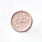 "At Last in Champagne, Pack of 10" - Wax Seals in pink by Abby Choi