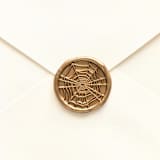 "Spiderweb- - Customizable Color- Set of 25 Hand-crafted Wax Seals" - Wax Seals in multicolor by Inkspiringletters