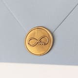 "Infinite Love- Customizable Color- Set of 25 Hand-crafted Wax Seals" - Wax Seals in multicolor by Inkspiringletters