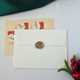 "Vintage Christmas- Customizable Color- Set of 25 Hand-crafted Wax Seals" - Wax Seals in multicolor by Inkspiringletters
