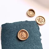"Mini Christmas- Customizable Color- Set of 25 Hand-crafted Wax Seals" - Wax Seals in multicolor by Inkspiringletters