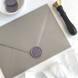 "Butterfly in Lavender Pack of 10" - Wax Seals in purple by Abby Choi