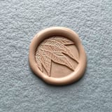 "Shady Palm Wax Seal Sticker - Pack of 10" - Wax Seals in multicolor by Eva Tadros