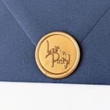 "Let's Party!- Customizable Color- Set of 25 Hand-crafted Wax Seals" - Wax Seals in multicolor by Inkspiringletters