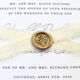 "Mini Flowers Hand-crafted Wax Seals- Customizable Color- Set of 25" - Wax Seals in multicolor by Inkspiringletters