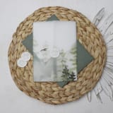 "Beige Custom Monogram Floral Wax Seals | Set of 25" - Wax Seals in beige by Clove and Cedar Design